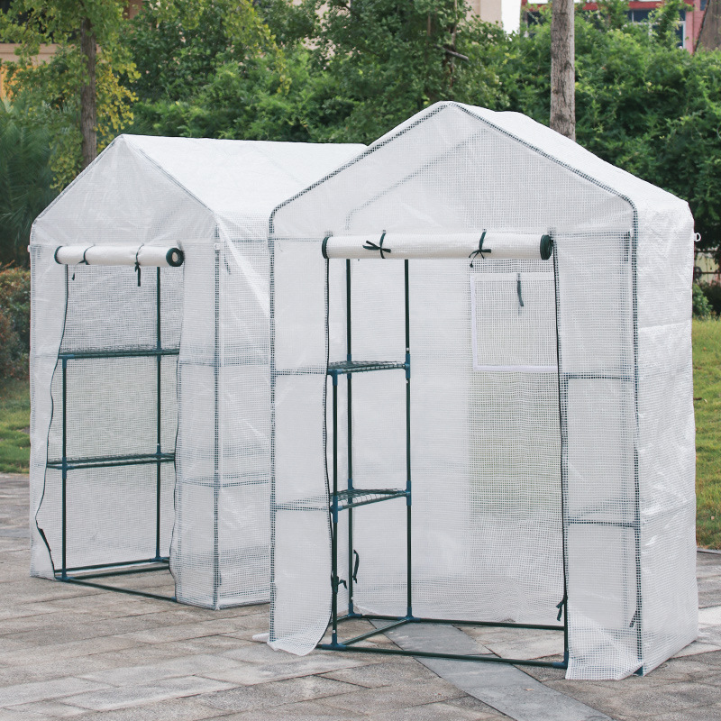 Walk-In Portable Greenhouse | Weatherproof Tunnel Plant Shelter | Frost-Resistant Garden Shed for Vegetables & Flowers - 图片 3