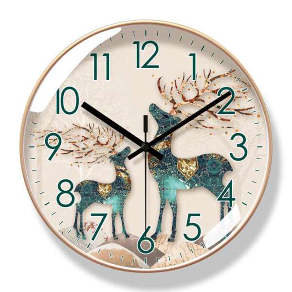 Simple Nordic - Style Wall Clock for Living Room