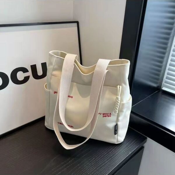 Canvas bag for women, Insen series versatile shoulder