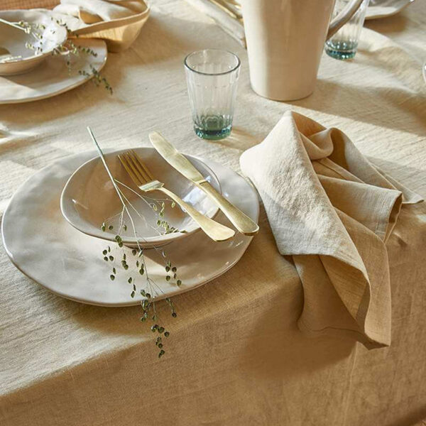 French Raindew Hemp Ins Pure Linen Napkins Mouth Cloth