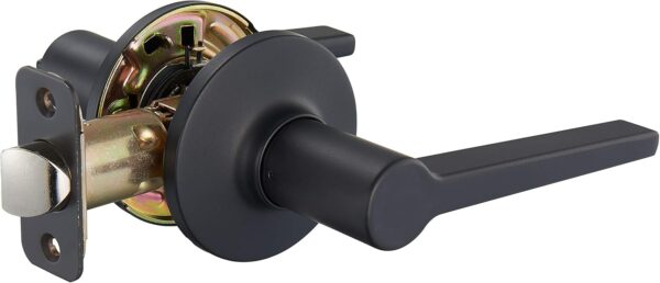 Manchester Door Lever - Passage - Matte Black, 1-Pack