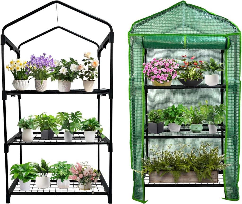 3 tier PE greenhouse
